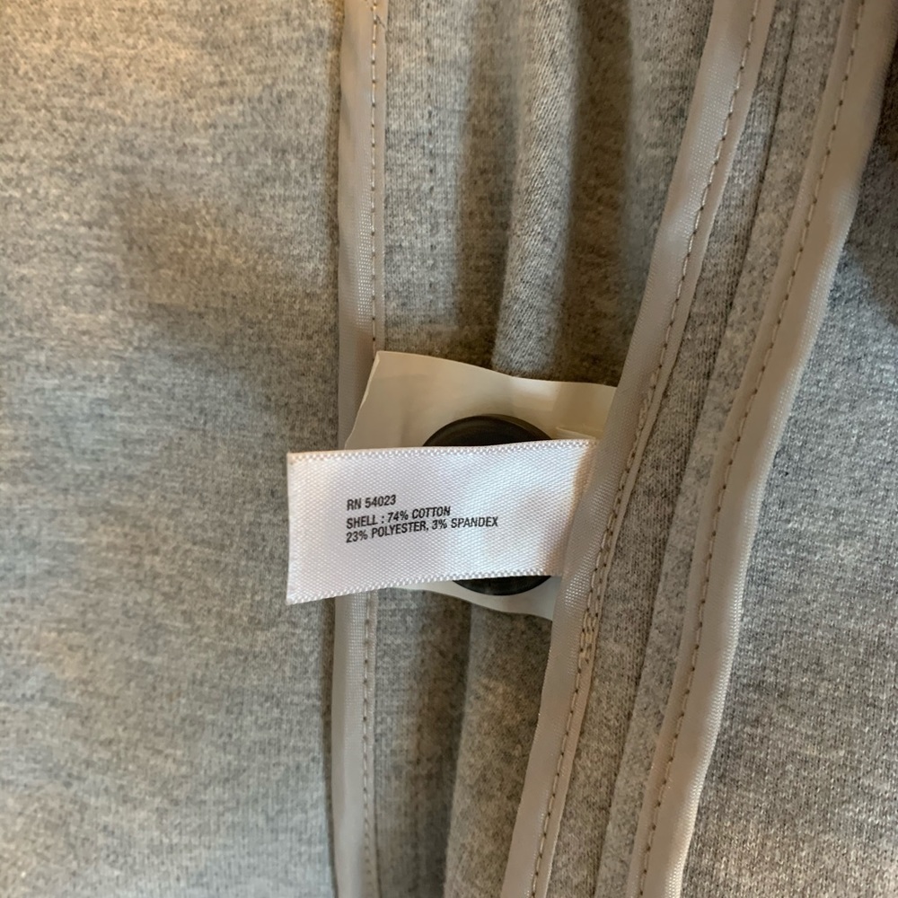 Gap Soft Gray Cropped Jacket - Picture 9 of 16